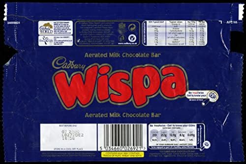Cadbury Wispa 4 Bars (Pack of 11, Total 44 Bars)