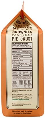 Bob's Red Mill Organic Pastry Flour Whole Wheat 5 lb, 80 Ounce