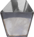 MARSHALLTOWN Heli-Arc Mud Pans, 14 Inch, Heavy Gauge Stainless Steel, Heli-Arc Welded Corners, Sheared Sides to Clean Knives, Hold Joint Compound, Drywall and Plaster, 6396