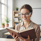 LVIOE Fit Over Blue Light Blocking Glasses and Computer Eyewear- Wear Over Prescription Glasses/Reading Glasses/RX Glasses