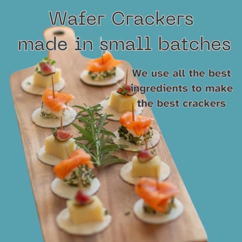 Olina's Bakehouse Wafer Crackers, Assorted - Natural, Gluten Free Natural, Black Pepper, 3-Pack