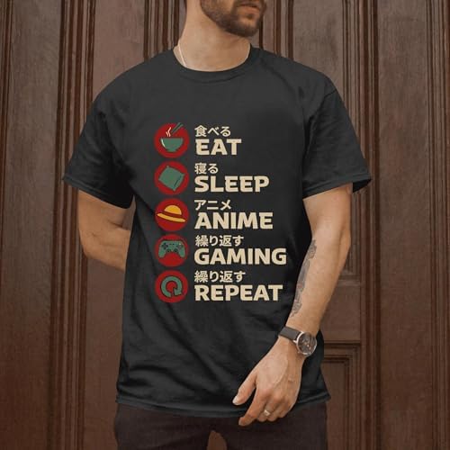 Easily Distracted by Cats and Side Quests Shirt - Gamer Dungeon Meowster Gifts - Cat RPG Xmas Shirts