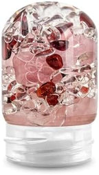 VitaJuwel Sana LOVE ocean blue | Crystal Water Carafe with Rose Quartz, Garnet & Clear Quartz - Harmony, Affection & Affection