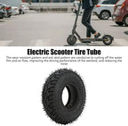 Diydeg 4.10/3.50‑5 Tire and Set, Inflatable Rubber Electric Scooter Outer Tire and, Anti Skid and Shockproof Scooter Replacement Wheels Spare Accessories