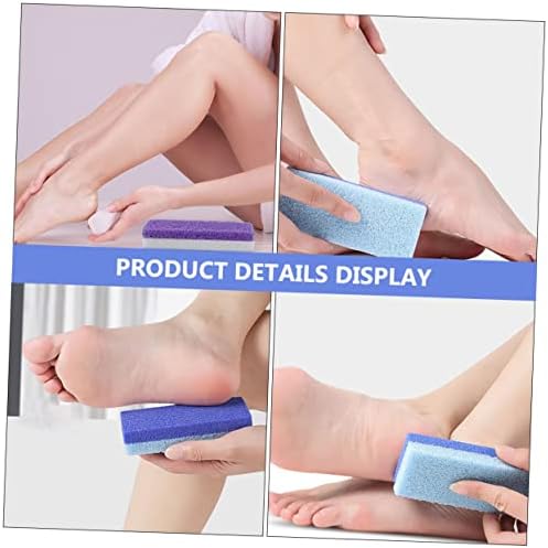 2pcs Foot Care File for Home Salon Use Durable Handheld Pedicure Tools with Powerful Dead Skin Exfoliation Callus Remover for Soft Smooth Heels and Feet Easy to Clean
