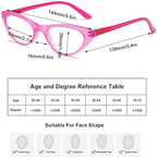 Fashion Cat Eye Blue Light Blocking Reading Glasses for Women, Retro Computer Readers, Anti Eyestrain Glasses (Color : Pink, Size : 2.5x)