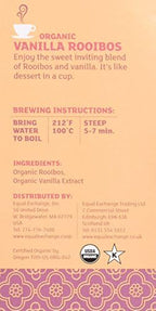 Equal Exchange Organic Vanilla Rooibos Tea, 20-Count