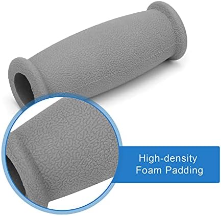 Crutch Hand Grip, AHIER Soft Rubber Crutches Handle Replacement Covers Medical Drive Cane Crutch Handgrips