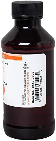 LorAnn Oils Super Strength Flavoring - Used For Candy Making, Flavoring Extracts, Baking, Hard Candy, and Flavor Oils - Bold, Natural Flavors 4X Stronger Than Extracts - Peach, 4 fl oz