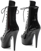 WUXIN H&P 6 in Pole Dance Boot Shoes For Women,Exotic Stiletto Shoes Platform,Stiletto Platform Pole Dancing Ankle Boots Heels