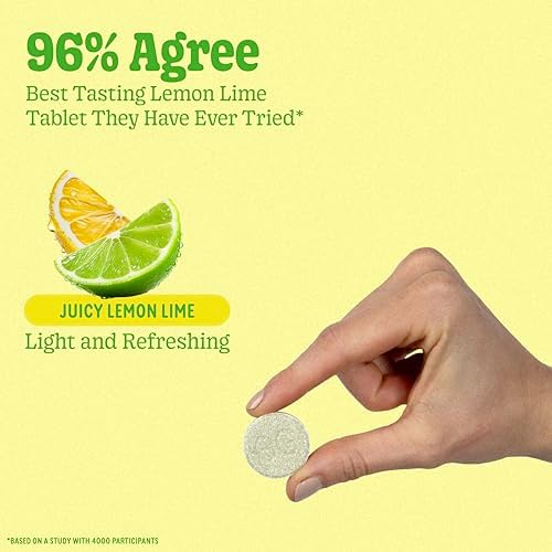 8Greens Supergreens Tablets | Super Greens Powder Superfood, Metabolism Immunity & Focus, Daily Greens Effervescent Tablets, Organic: Aloe Vera, Spirulina, Chlorella, Lemon Lime, Tube 30 Servings