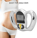 Digital Body Fat Analyzer, Electronic BMI Handheld Body Fat Monitor with LCD Display, Multifunctional Portable Body Fat Measurement Device for, Fitness Monitoring,