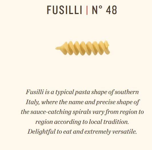 Rummo Fusilli Pasta No. 48, 1 lb (Pack of 14) – Non-GMO, Parve, Premium Italian Dry Pasta