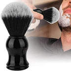 Men Shaving Brush, Soft Barber Face Cleaning Makeup Hairbrush Neck Duster Shave Cream Soap Brush with Wood Handle for Professional Salon and Home (#2)