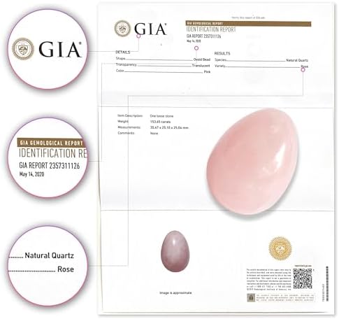 Sacred Weapon GIA Certified Rose Quartz Kegel Egg — Pelvic Floor Exerciser for Women | Menopause, Postpartum & Prolapse Support | Natural Crystal Yoni Egg with String & Guide