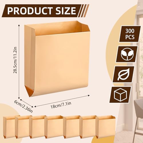 300 Pcs Sanitary Napkin Disposal Bags, Disposable Sanitary Bags for Feminine Products, Diaper Bags Wax Paper Period Bags for Sanitary Pads Bulk Tampon Disposal Bags for Bathroom and School
