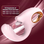 Quiet Powerful 10 Modes Small Silicone Massage Rod Portable & Handheld Personal Tool for Quick Relaxation SF01QAZ