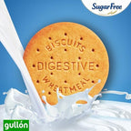 Gullon Sugar Free Maria 400g - No Sugar Added | Source OF Fiber | Product From Spain | English Marie - Brilliant For Dunking (Sugar Free Maria 400g, 3 Pack)