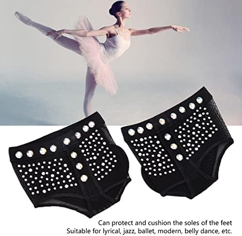 Joyzan Dance Paws Pad, Half Sole Shoes Ballet Lyrical Bare Foot Undies Thongs Protection Fitness Yoga Wear Bare Toe Belly Contemporary Professional Socks Protector Cushion Kids Women Girls Men 1 Pair
