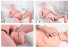 160 cm Training Manikin Patient Care Skills Mannequin with Interchangeable Genitals for Nursing Medical Training Teaching Medical Supplies