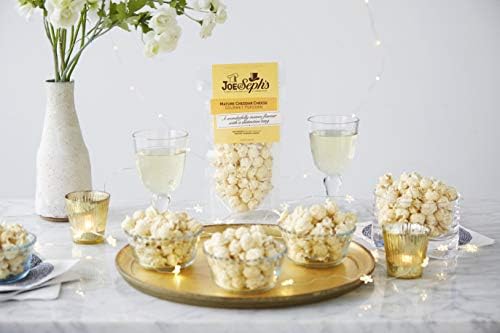 Joe and Sephs Cheddar Cheese Popcorn 90 g (Pack of 3)