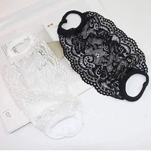 MJoffee Brand Lace Face Mask, Elegant and Breathable face Cover, Reusable and Washable 1pc