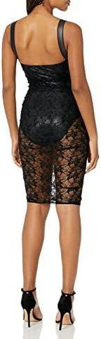 Mapale Side Cut Out Halter Dress