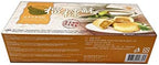 Mong Lee Shang Durian Cake, Durian Taiwanese Shortcake, Fresh Soft Mini Pies with Durian Paste 8.8 Oz Pack of 10