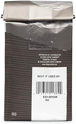 Allegro Coffee Decaf Organic Italian Roast Ground Coffee, 12 Ounce (Pack of 1)
