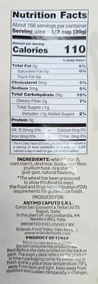 Antimo Caputo Gluten Free Pizza Flour 11 Lb Bulk - All Natural Multi Purpose Flour & Starch Blend for Baking Pizza, Bread, & Pasta