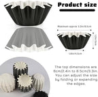 TooGet 200 Pieces Wax Melt Liners Reusable Wax Melt Warmer Liners Candle Melts Paper Cup Liner for Waxing Melters Burner, Scented Candles, Candles Warmers, Electric Waxing Warmers