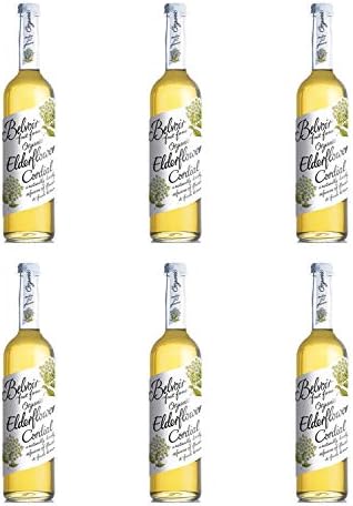 Belvoir Organic Elderflower Cordial 500ml (Pack of 6)