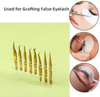 Acrylic Tweezers Holder, 8 Holes Tweezers Stand Display Organizer for Eyelash Extension Supplies Accessories Grafting Beauty Tools (8 Holes Transparent)