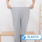 WEEOATAR Unisex Patient Pants,Bedridden Patient Clothing,Disability Clothing with Zippers,Hospital Gowns Nursing Aid