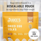Judee's Gluten Free Dried Egg Yolk Powder - 5 lb XL Pouch - Gluten-Free Powdered Eggs for Baked Goods, Sauces, Ice Cream & More