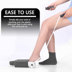 Adjustable Sock Assist Tool - Sock aid Non-Slip & Portable Aid for Seniors, Pregnant Women & Post-Surgery Recovery [Ergonomic Design for Long/Short Socks]
