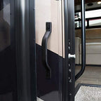 RecPro RV Grab Assist Handle | 9 1/2 Inches | Black or White | Exterior Assist Handle (2 Handles, Black)