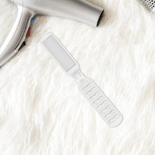 NOLITOY 2pcs Folding Hair Brush Travel Portable Folding Comb with Mirror Small Foldable Hair Brush for Purse