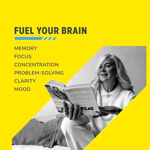 CON-CRET Creatine HCl for Brain Health Capsules – Clinically Tested Support for Memory, Focus, Concentration, Problem-Solving, Clarity, and Mood.* | Made in USA (60 Day Supply)