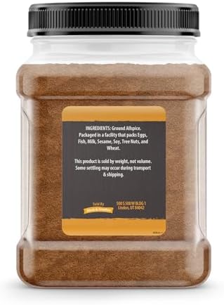 Birch & Meadow 1.5 lb of Ground Allspice, Warm & Savory Flavor, Versatile Spice