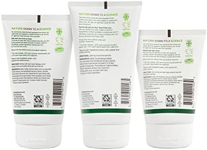 BULLDOG Mens Skincare and Grooming Original Full Face Kit with Moisturizer, Face Wash & Face Scrub