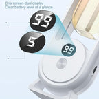 Air Freshener Automatic Spray Bathroom, Wall Mounted Essential Oil Diffuser Automatic Fragrance Dispenser Aromatherapy Diffuser with LED Display, for Bedroom Bathroom Office Hotel