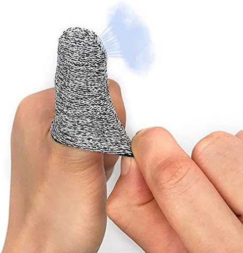 40 PCS Finger Cots Cut Resistant Protector, Finger Covers for Cuts, Gloves Life Extender, Cut Resistant Finger Protectors for Kitchen, Work, Sculpture, Anti-Slip, Reusable