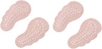 FRCOLOR 4pairs Foot Insole for Women Flat Feet Insoles Cushioned Toe Pads Half Pad Washable Reusable