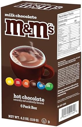 M&M's Hot Chocolate flavor sticks - Milk Chocolate