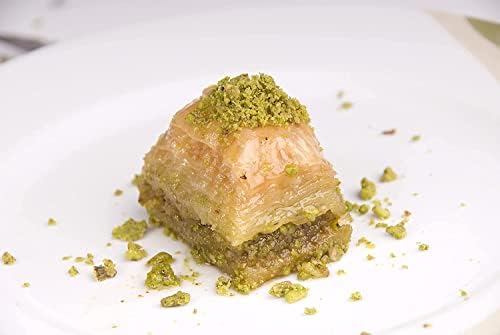 Kral Phyllo Dough for Baklava Borek, Turkish Yufka, Partially Pre Baked Very Thin Filo Pastry Dough Leaves, Fillo Pastry Dough Sheets, 2 Pack