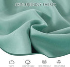 Massage Table Bed Skirt Reusable Massage Bed Cover with Face Hole Skin-Friendly Solid Color Beauty Massage Table Skirt with Pocket for Salons SPA and Therapists (White,74.8x31.5 Inch)