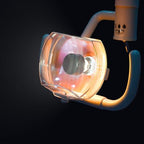 Super Dental Wall Hanging Oral Light Lamp Shadowless Cold Light with Arm
