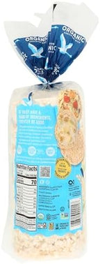 Lundberg Gluten-Free Brown Rice Organic Rice Cakes Lightly Salted -- 8.5 oz