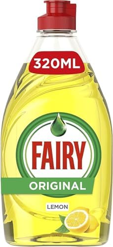 Fairy Washing Up Liquid Lemon (320ml) - Pack of 2